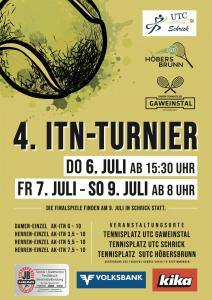4. ITN-Turnier der Großgemeinde Gaweinstal vom 6. - 9. Juli 2023