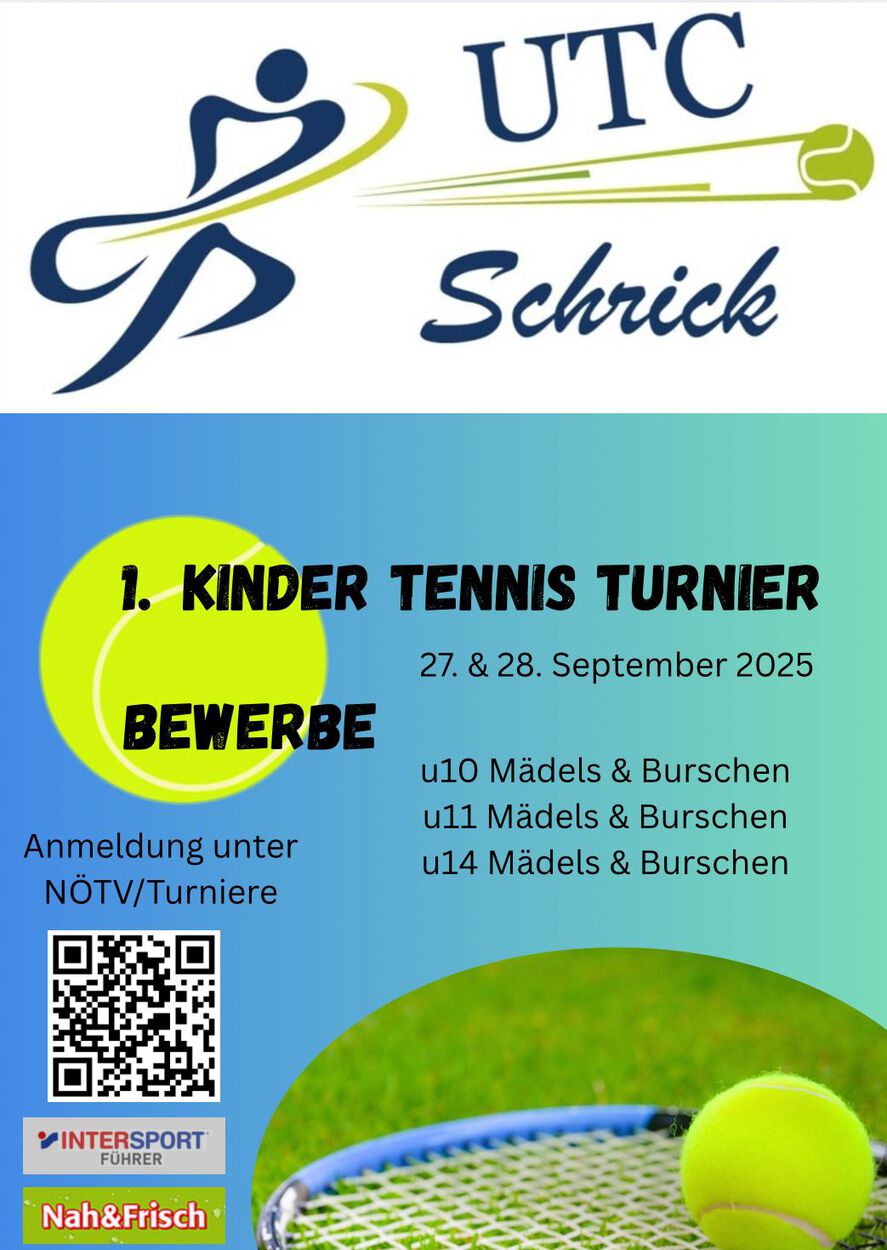 1. Kinder Tennis-Turnier